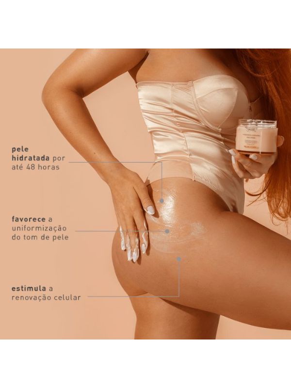 Body Cream Hidratante Desodorante Corporal Fragrância Amalfi Sunset 200g - Skelt 4