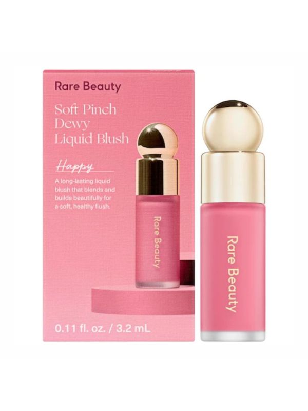 Rare Beauty Mini Blush Soft Pinch Dewy Liquid  - Happy 3.5 ml 1