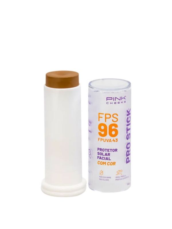 Pro Stick Protetor Solar Multifuncional FPS96 - PRO40 14G  - Pink Cheeks 1