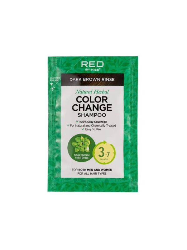 Kiss New York - Shampoo Tonalizante Color Change Shampoo Castanho Escuro 2