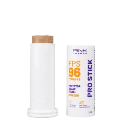 Pro Stick Protetor Solar Multifuncional FPS96 - PRO15 14G - Pink Cheeks 1