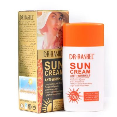 Protetor Solar Sun Cream Anti-Wrinkle SPF100 Dr. Rashel - 80g 1