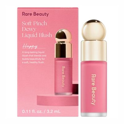 Rare Beauty Mini Blush Soft Pinch Dewy Liquid  - Happy 3.5 ml 1